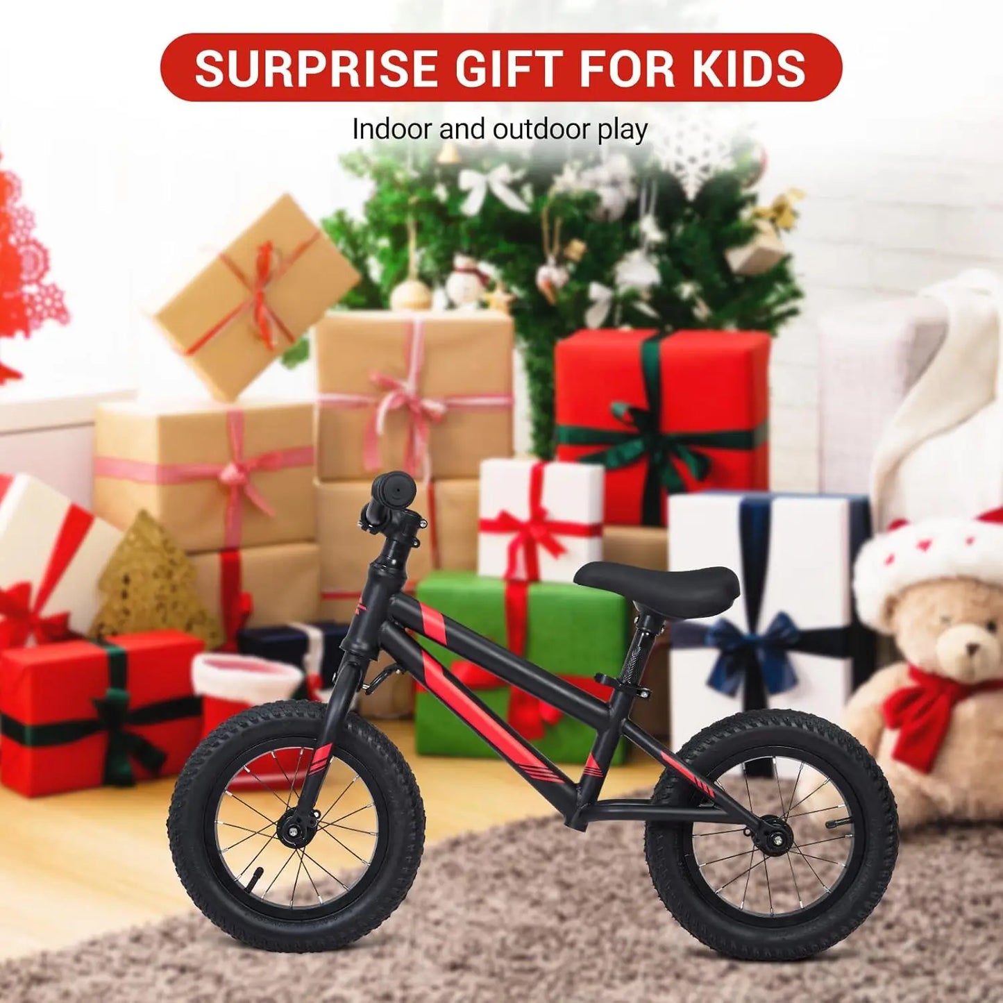 No Pedal Balance Bike For Kids With Adjustable Seat