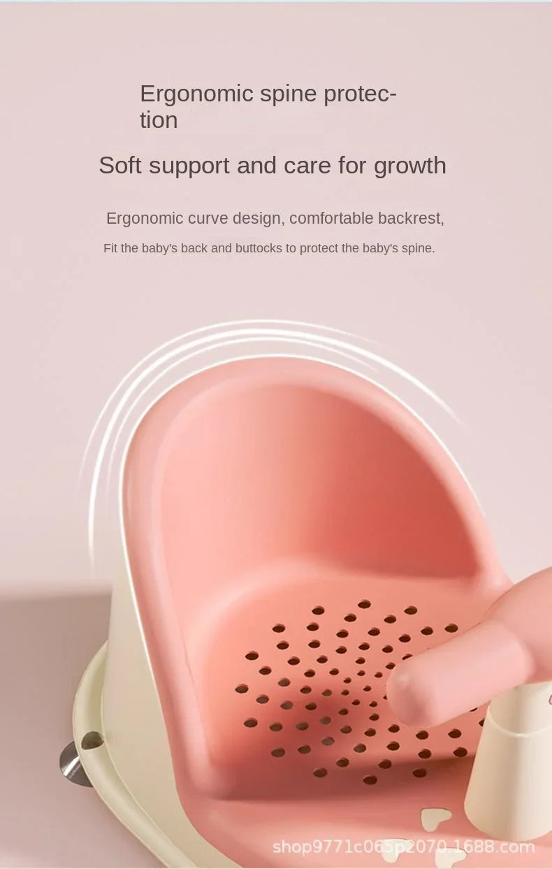 Portable Shower Seat For Babies Toddlers Growth Accessories