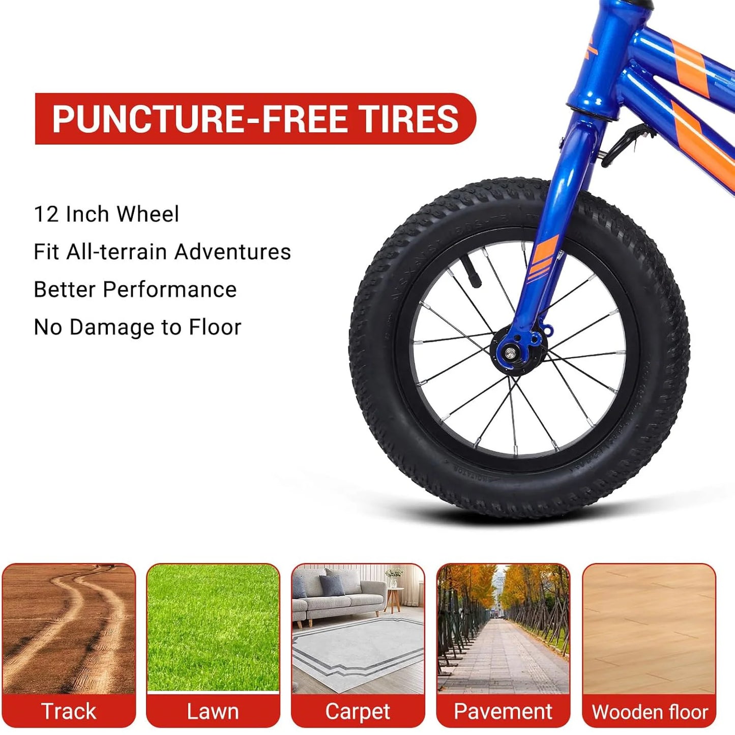 No Pedal Balance Bike For Kids With Adjustable Seat