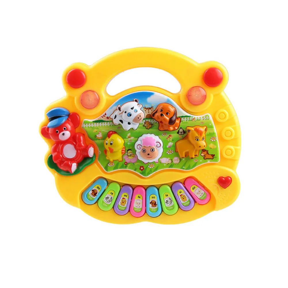 Baby Musical Toy Keyboard With Animal Sounds Learning Toy