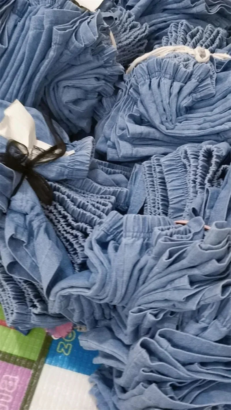 Adorable Baby Denim Shorts Pockets Pants 0 To 24 Months