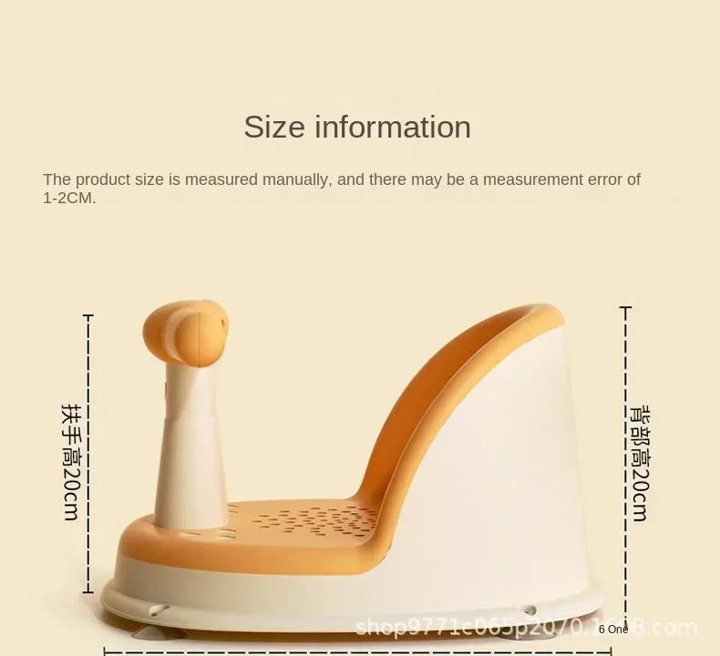 Portable Shower Seat For Babies Toddlers Growth Accessories