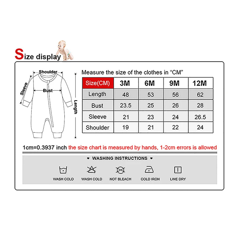 3 Pcs Autumn Winter Solid Zipper Baby Boy Girl Rompers 100 Percent Cotton Soft Newborn Clothes Baby Shower Gifts