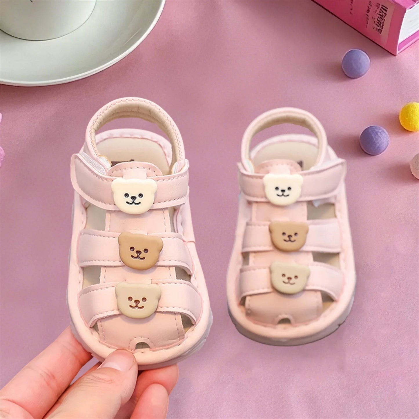 Cute Toddler Sneakers Breathable Mesh Slip On Shoes
