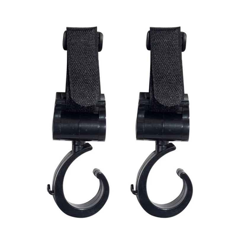 2 Pack Pram Hook For Baby Stroller Multi Purpose Shopping