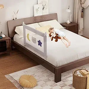 Toddler Bed Rails 3 Pack With Double Child Lock Pattern