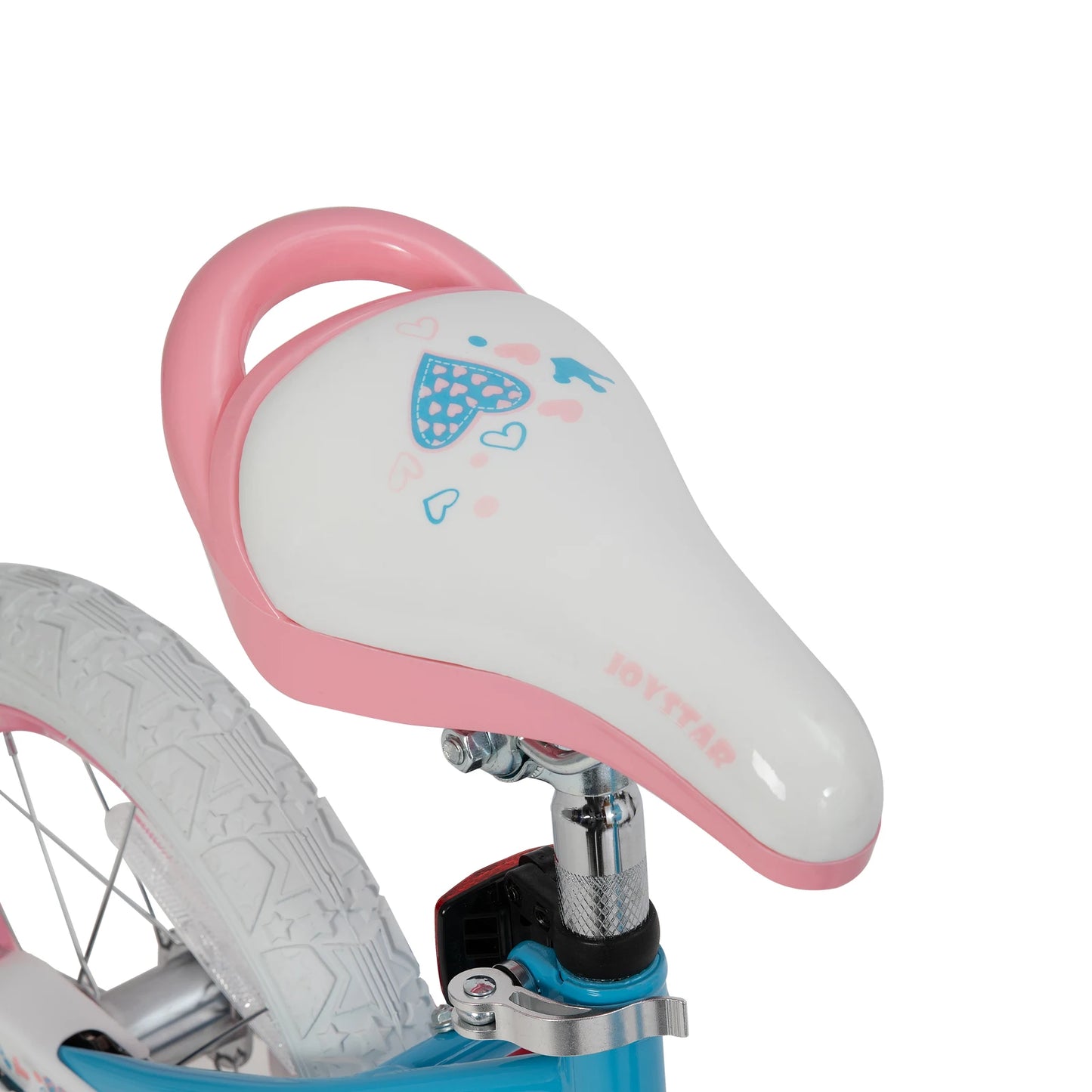 US Girls Bike With Basket And Training Wheels 12 Inch