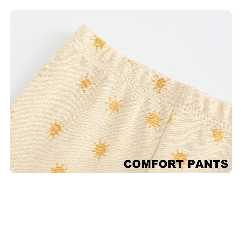 Kiddiezoom 5 Pcs Cotton Baby Leggings 0 To 12 Months Unisex