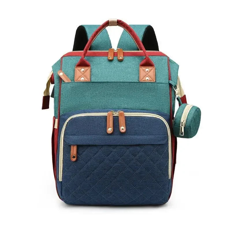 Waterproof Wear Resistant Mom Backpack Diaper Bag Capacity