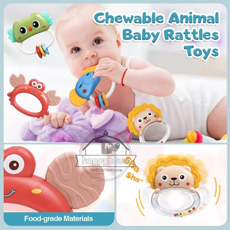 Musical Baby Crib Mobile With Lights And Remote Control