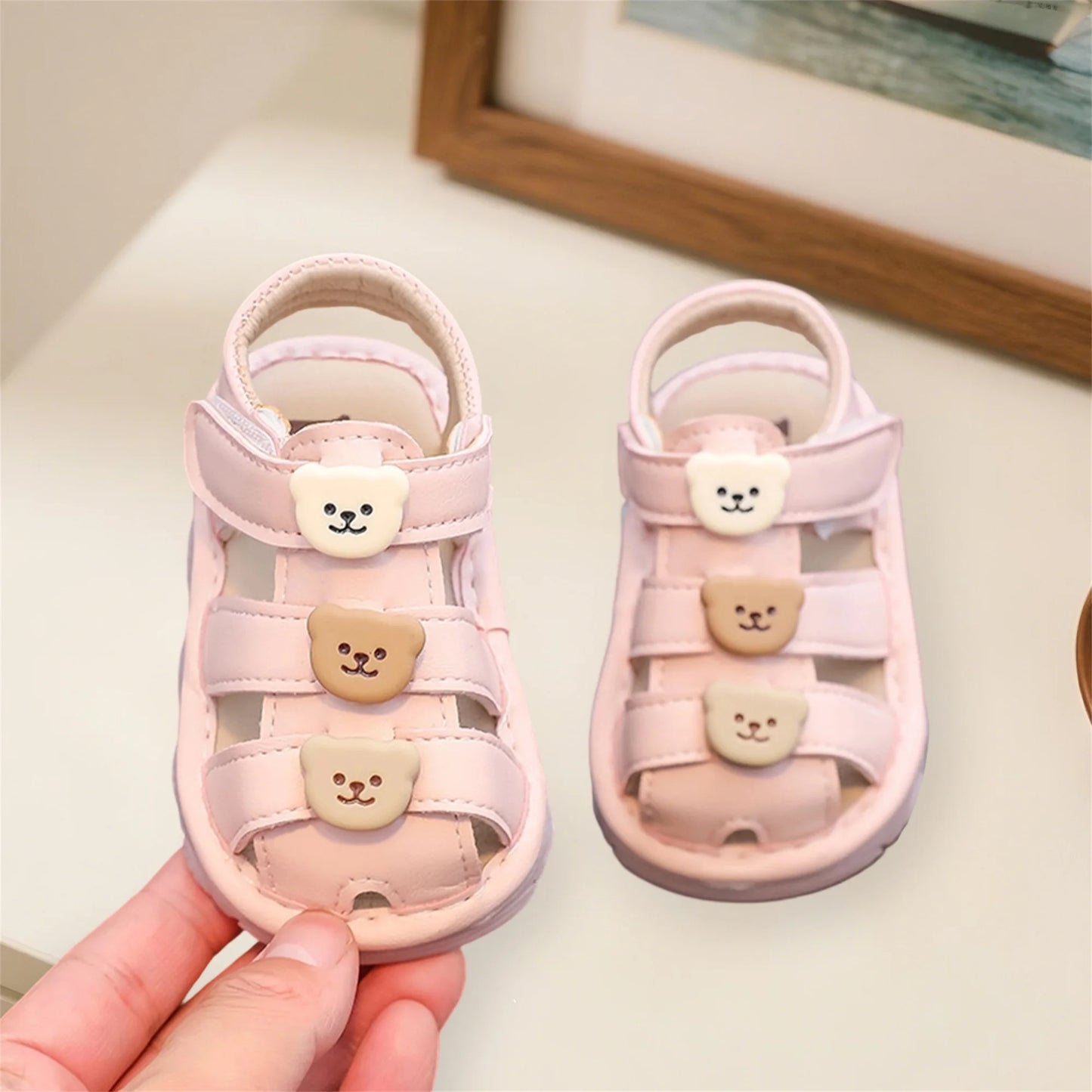Cute Toddler Sneakers Breathable Mesh Slip On Shoes