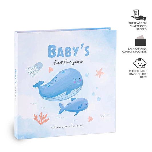 Baby Growth Photo Album Our First Year Memory Book Gift