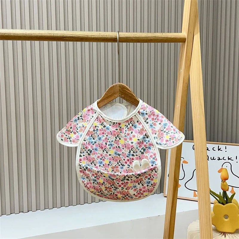 Waterproof Baby Bibs Cartoon Unisex Newborn Feeding Aprons