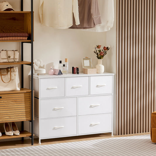 JHK Wardrobe With Fabric Drawers For Bedroom Storage
