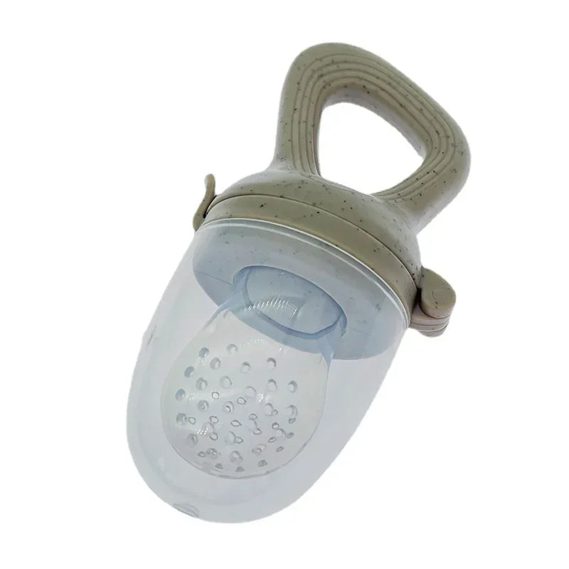 Silicone Baby Fruit Feeder With Cover Teething Pacifier