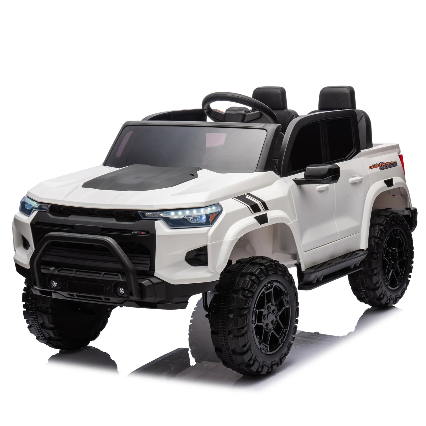 24V 10A Two Seater Kids Ride On Electric Pickup With Parents Remote Control 4WD 800W Motors Two Safety Belts