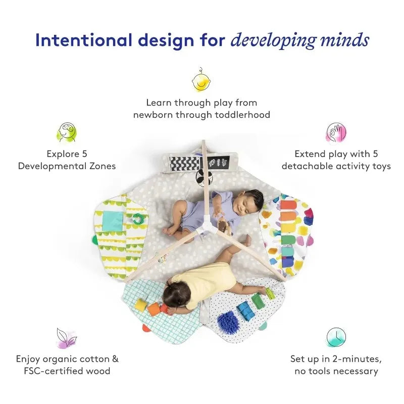Award Winning Baby Stage Based Developmental Activity Gym