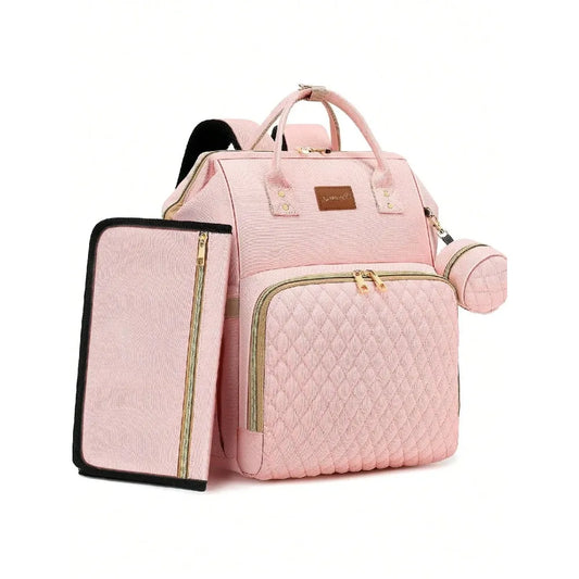 Diaper Bag Backpack With Changing Pad Pacifier Case