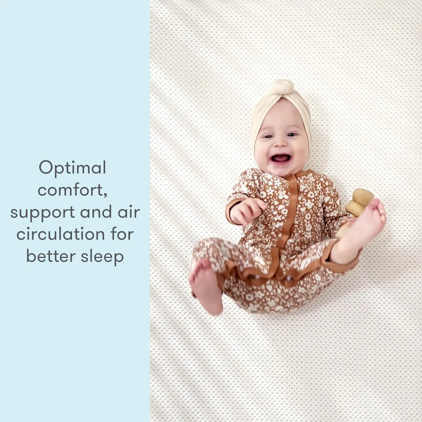 Essential Crib Mattress Breathable Machine Washable Baby