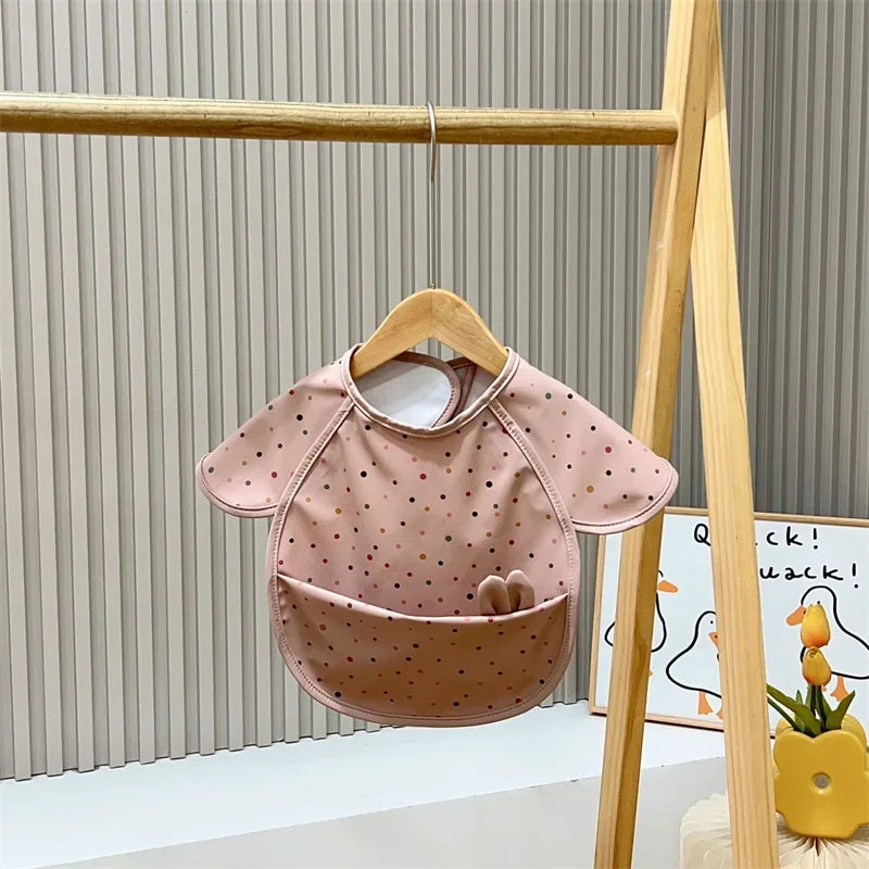 Waterproof Baby Bibs Cartoon Unisex Newborn Feeding Aprons