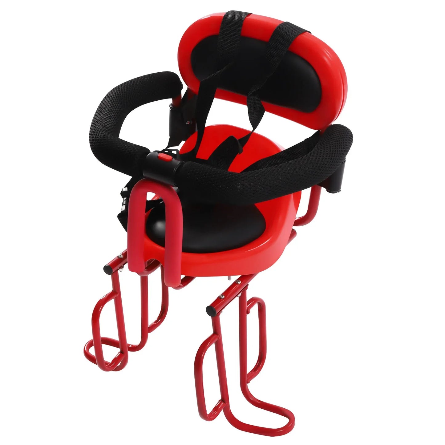 Bike Child Safety Seat With Foot Pedal Belt Universal