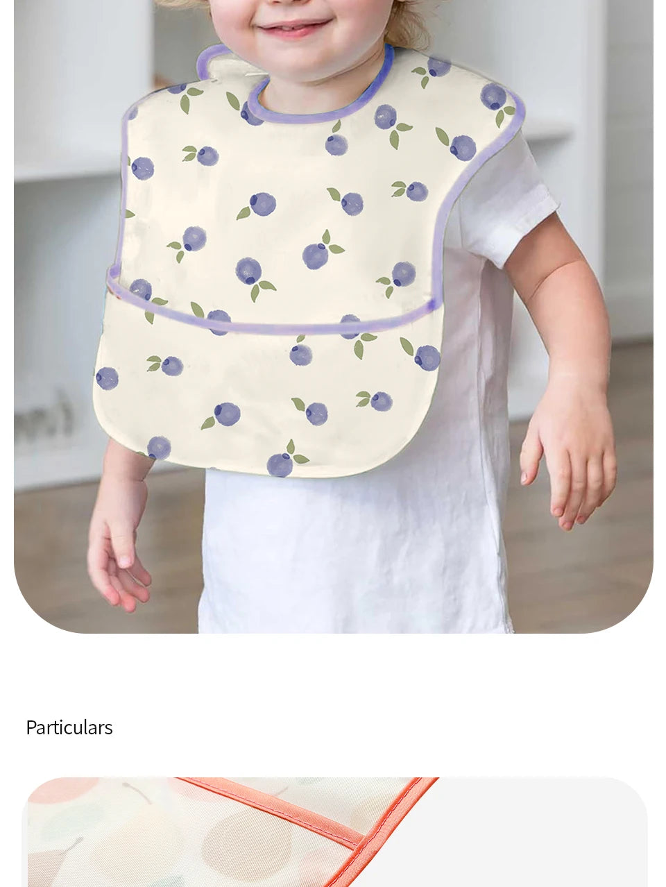 Waterproof Baby Sleeveless Feeding Bibs Set Full Body Cover