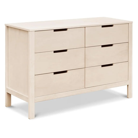 Carter Colby 6 Drawer Baby Dresser for Boys Girls Nursery