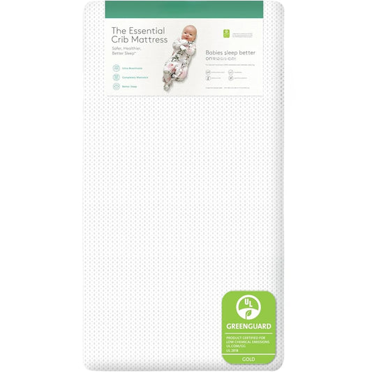 Essential Crib Mattress Breathable Machine Washable Baby