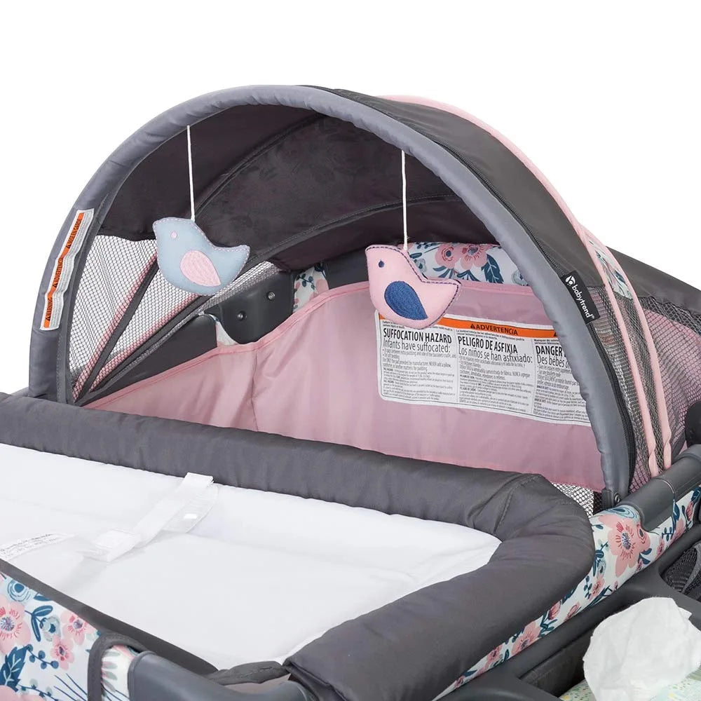 Deluxe II Nursery Center Playard Bluebell With Canopy