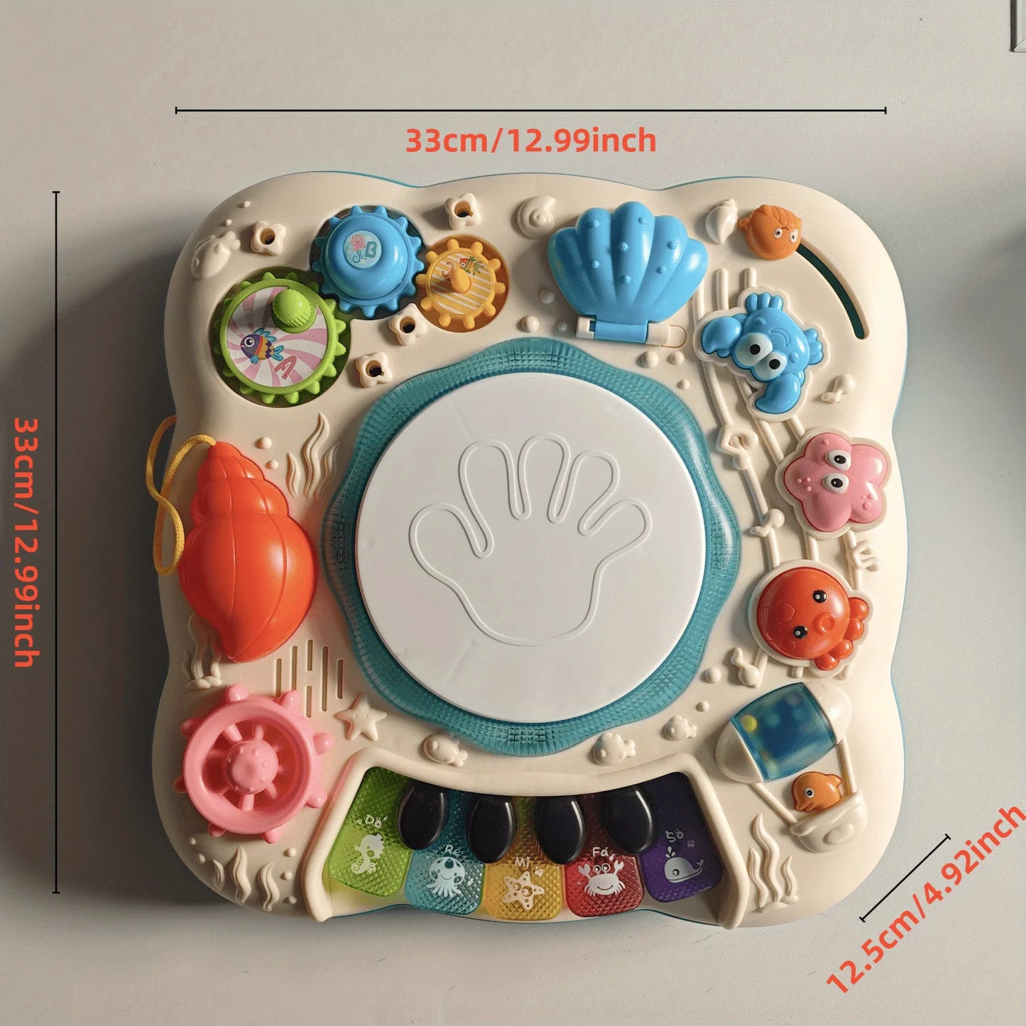Child Activity Table Musical Instrument Games Educational Music Activity Toy Multi Functional Learning Table for Kids