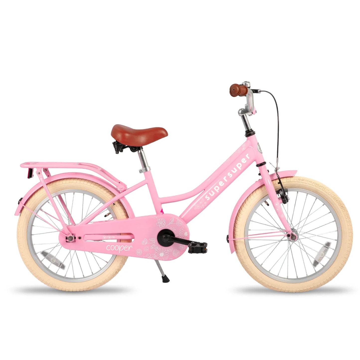 JOYSTAR Bike for 2-12 Years Toddlers and Kids, 12" 14" 16" Kids Bike with Training Wheels, 20 Inch Bike with Kickstand,Pink