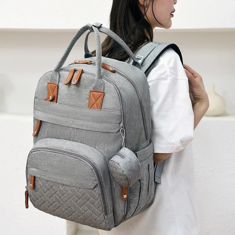 Diaper Backpack Mommy Waterproof Travel Tote Stroller Straps