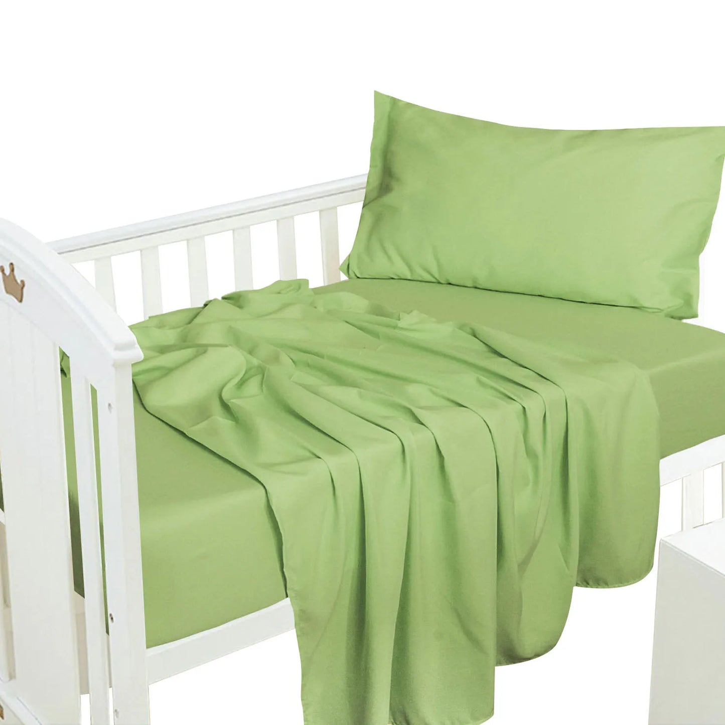 Ntbay Microfiber Toddler Sheet Set 3 Piece Bedding