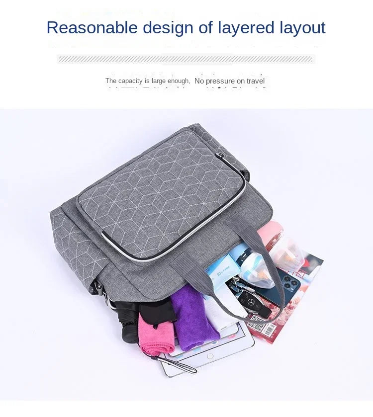 Waterproof Travel Diaper Bag For Mom Maternity Stroller Bag
