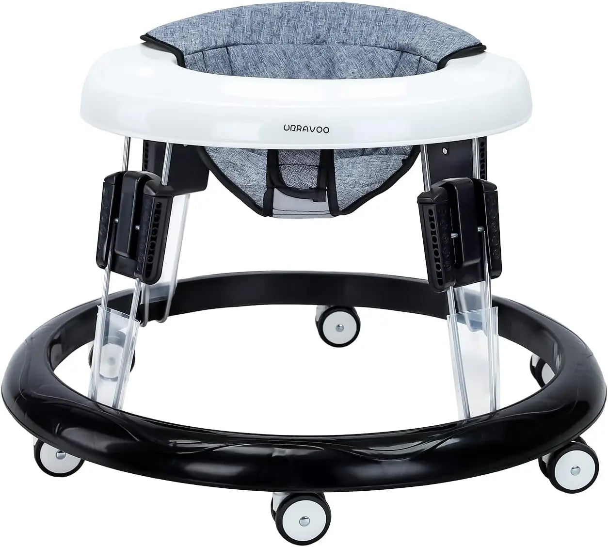 Ubravoo Baby Walker Round Adjustable With Universal Wheels