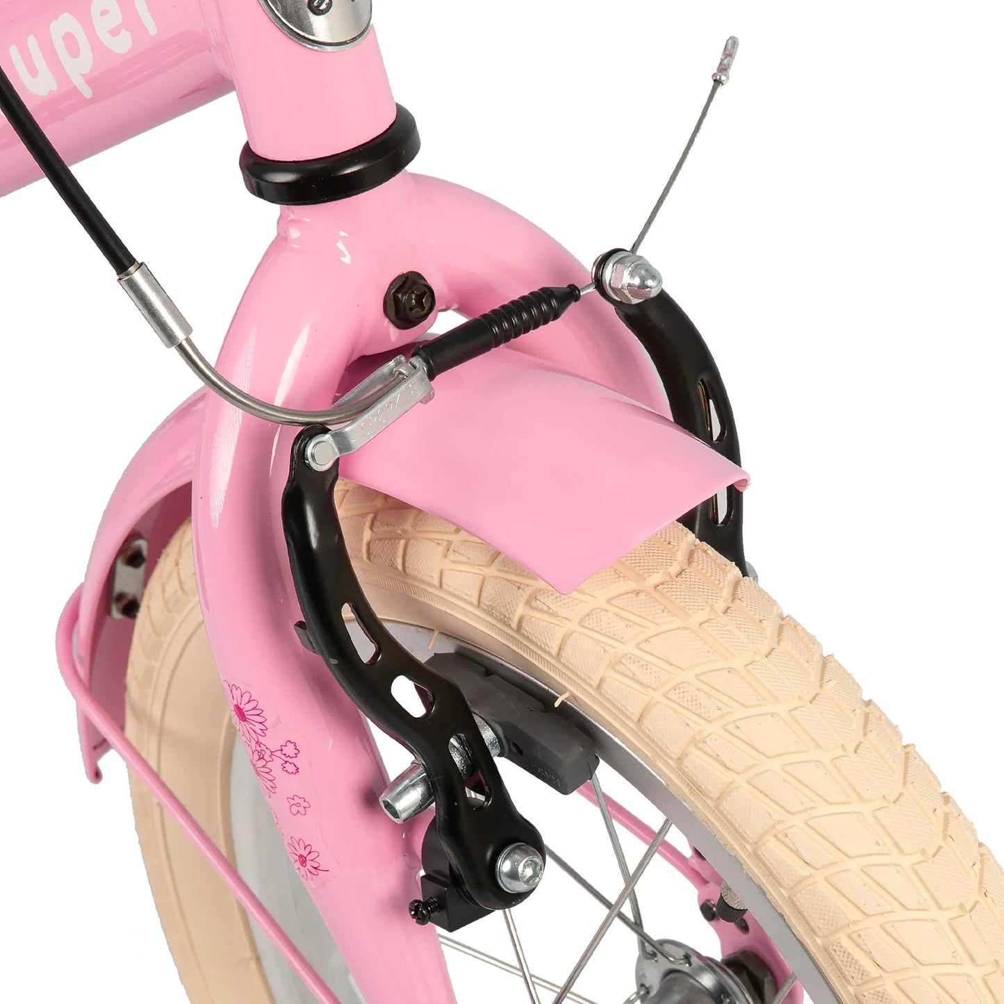 JOYSTAR Bike for 2-12 Years Toddlers and Kids, 12" 14" 16" Kids Bike with Training Wheels, 20 Inch Bike with Kickstand,Pink