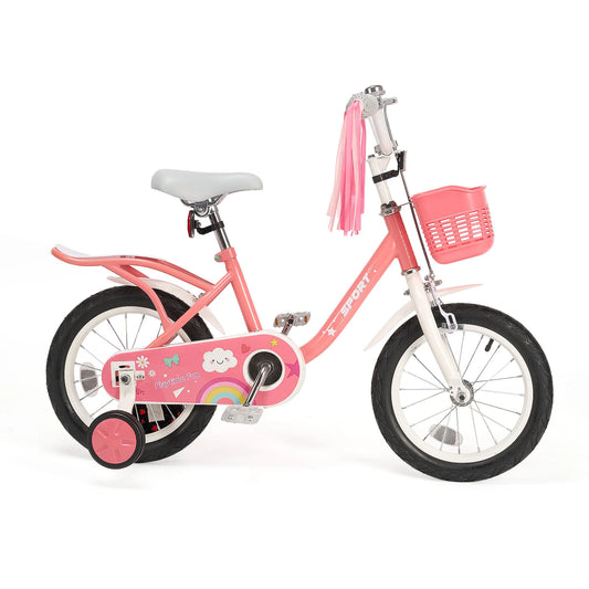 12 Inch Kids Bike for Ages 2 to 5 Years Old Boys and Girls with Training Wheels Children Bicycle for Kids and Toddlers