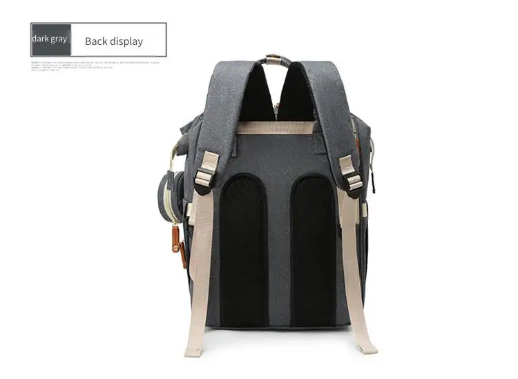 Waterproof Wear Resistant Mom Backpack Diaper Bag Capacity
