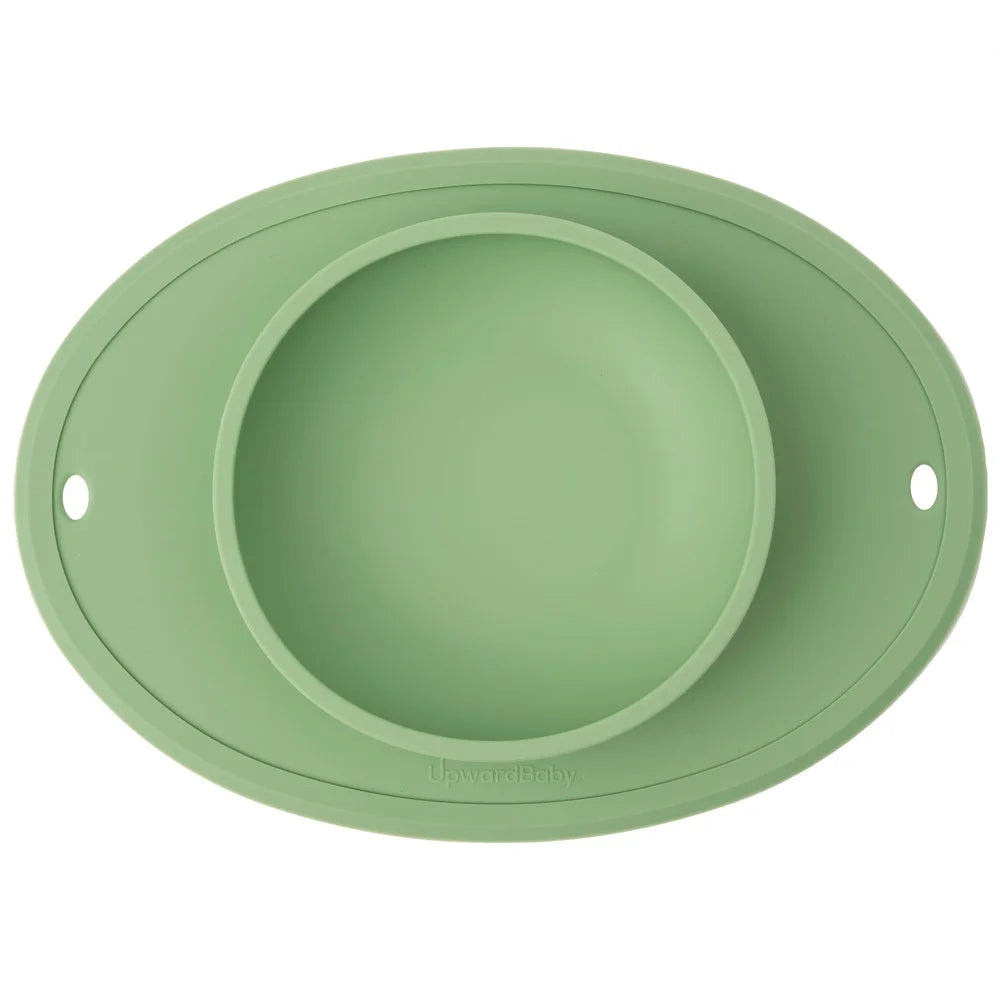 Suction Bowl With Placemat 100 Percent Food Grade Silicone
