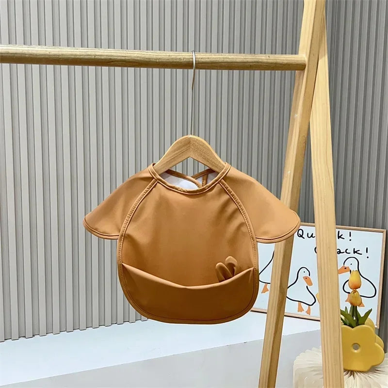 Waterproof Baby Bibs Cartoon Unisex Newborn Feeding Aprons