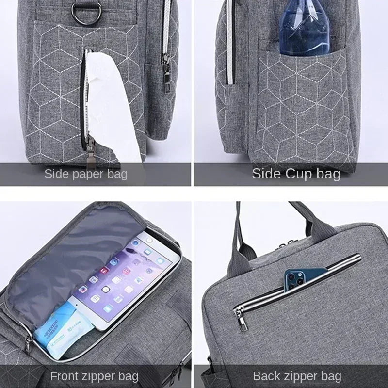 Waterproof Travel Diaper Bag For Mom Maternity Stroller Bag
