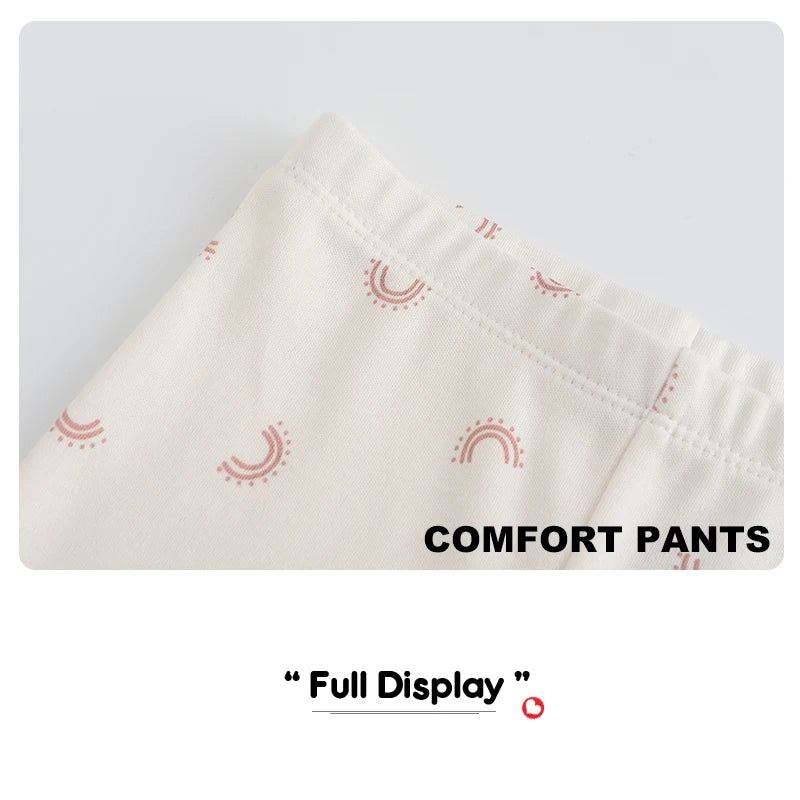 Kiddiezoom 5 Pcs Cotton Baby Leggings 0 To 12 Months Unisex