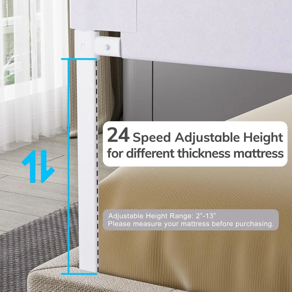 Toddler Bed Rails 3 Pack With Double Child Lock Pattern