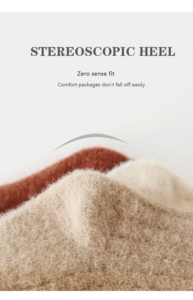 Warm Baby Socks 3 Pairs Thick Winter Cotton Unisex Mid Tube