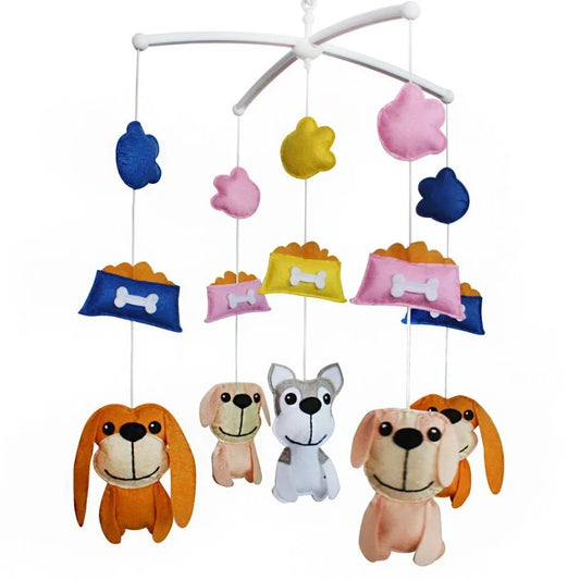 Baby Boy Girl Bedding Rattle Toy Crib Mobile Pet Dog