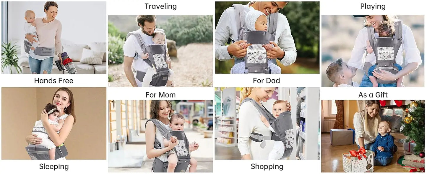 Baby Carrier Newborn To Toddler All Seasons Hood Position