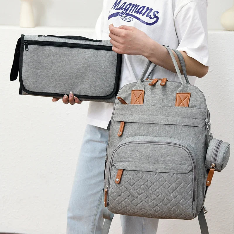 Diaper Backpack Mommy Waterproof Travel Tote Stroller Straps