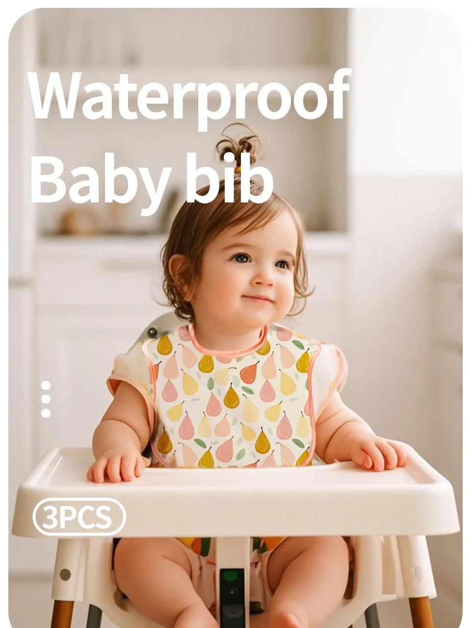 Waterproof Baby Sleeveless Feeding Bibs Set Full Body Cover