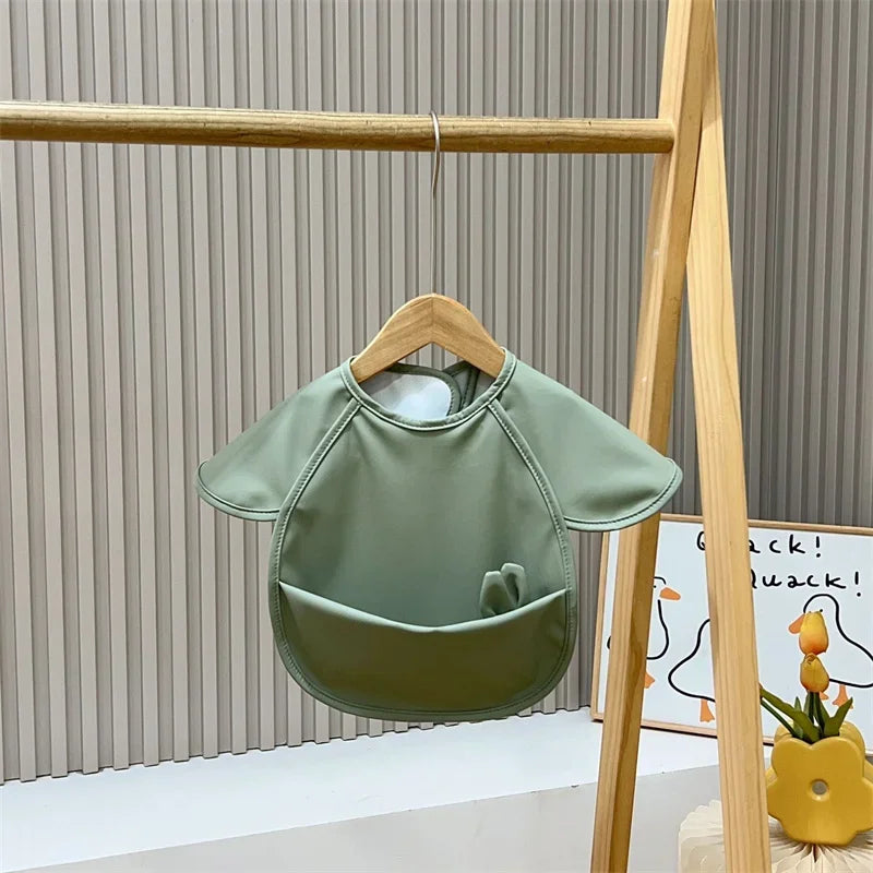Waterproof Baby Bibs Cartoon Unisex Newborn Feeding Aprons