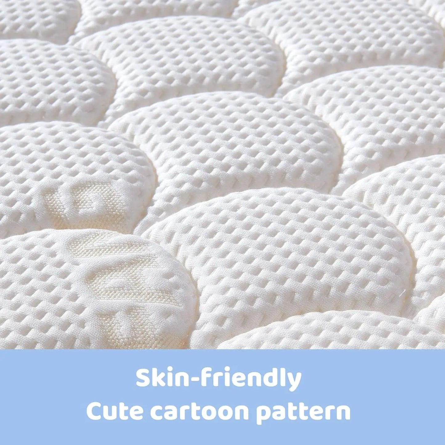 Mini Crib Mattress 38X24X4 Inch Dual Sided Firm Support Comfort Foam Breathable Quiet Odorless Fits Most Mini Cribs